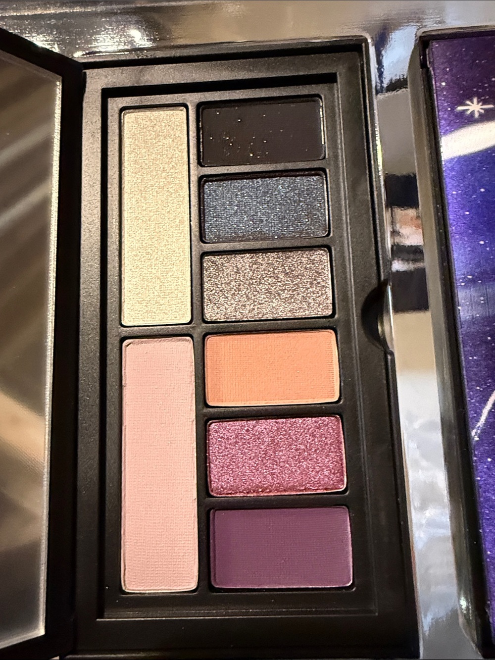 Smashbox Mini Eyeshadow Palette — Pink, Purple, Peach & Shimmer Shades